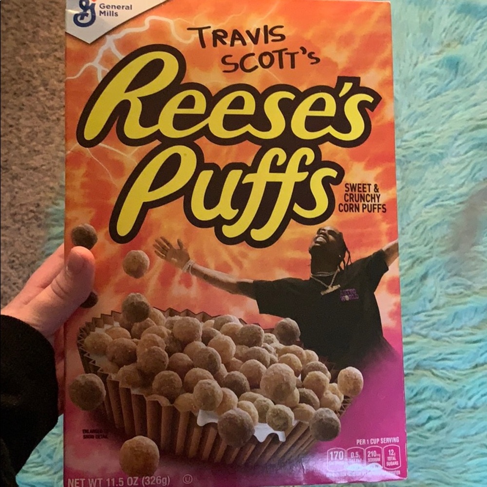 Travis Scott limited edition Reese’s Puffs - Picture 2 of 5
